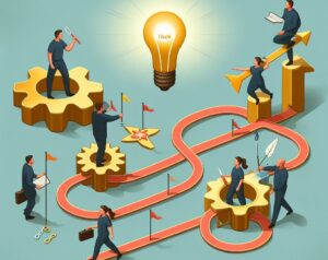 Figure of The Relationship Between Training, Outbound, and Personal Development